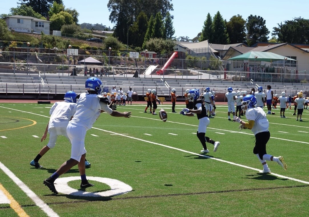 Padded Football Camps